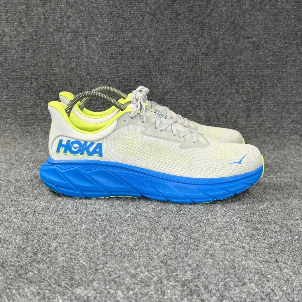 Hoka Arahi 7 Running Shoe Mens 11 Stardust Electric Cobalt Athletic Run Training